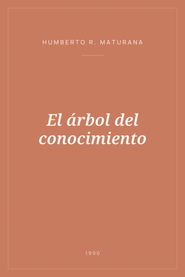 Portada de El árbol del conocimiento