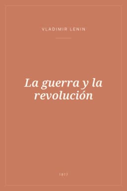 Portada de La guerra y la revolución