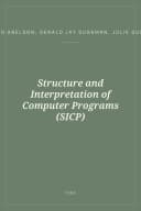 Portada de Structure and Interpretation of Computer Programs (SICP)