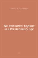 Portada de The Romantics: England in a Revolutionary Age