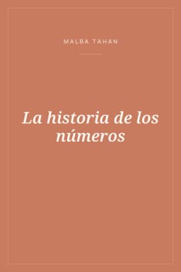 Portada de La historia de los números