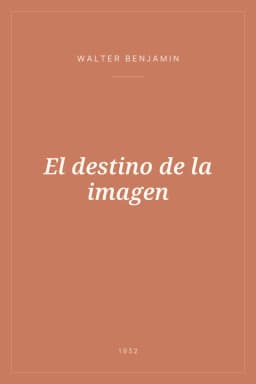 Portada de El destino de la imagen