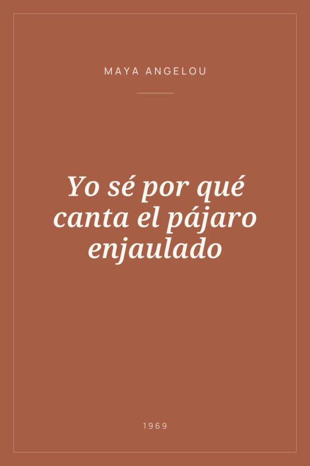Portada de Yo sé por qué canta el pájaro enjaulado