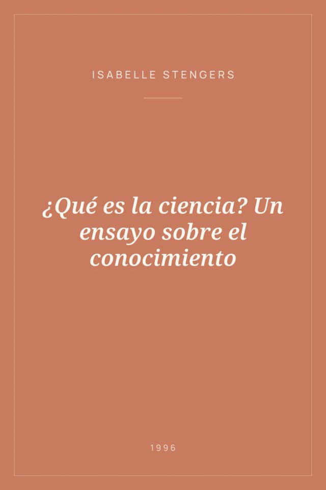 Portada de ¿Qué es la ciencia? Un ensayo sobre el conocimiento