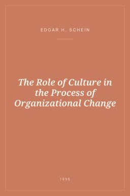 Portada de The Role of Culture in the Process of Organizational Change