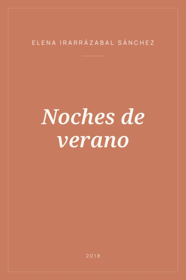 Portada de Noches de verano