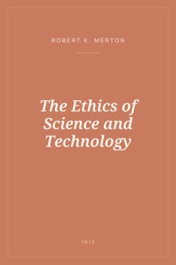 Portada de The Ethics of Science and Technology