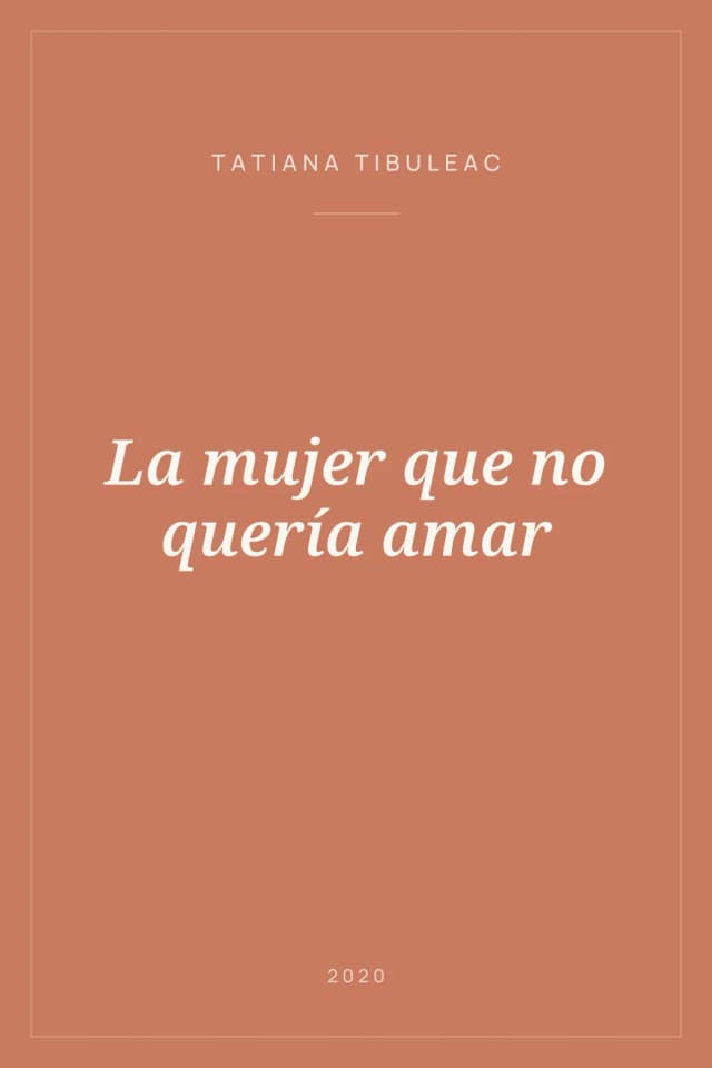 Portada de La mujer que no quería amar