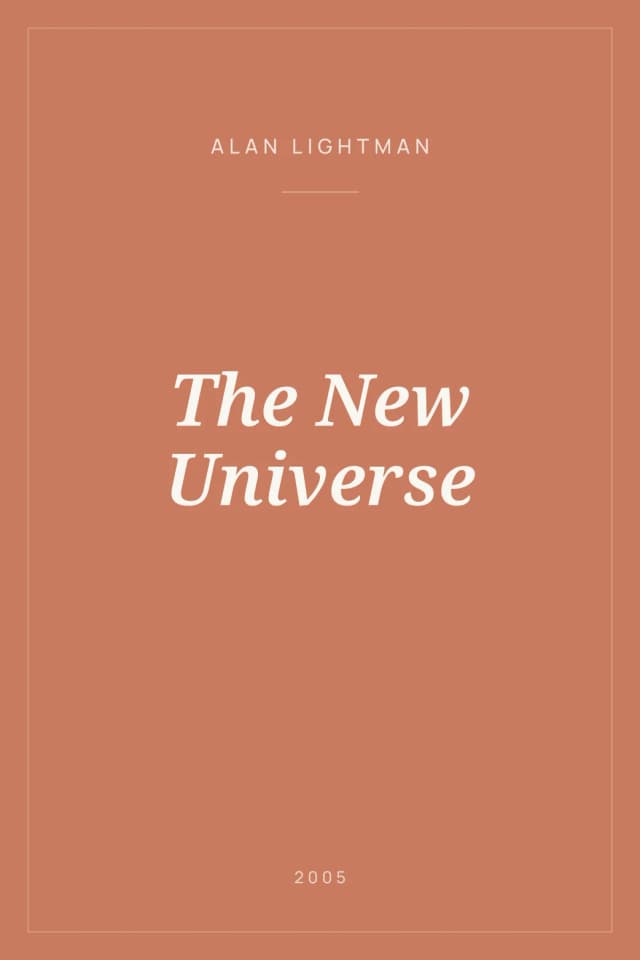 Portada de The New Universe