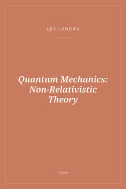 Portada de Quantum Mechanics: Non-Relativistic Theory