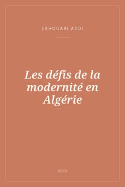 Portada de Les défis de la modernité en Algérie