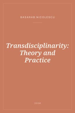Portada de Transdisciplinarity: Theory and Practice