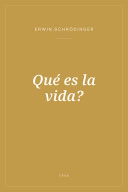 Portada de Qué es la vida?