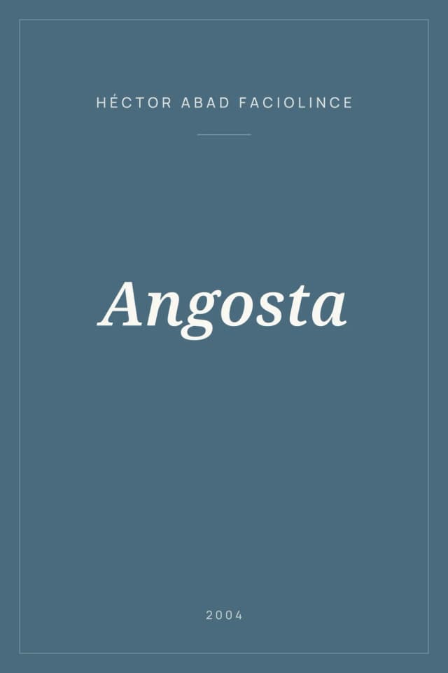 Portada de Angosta