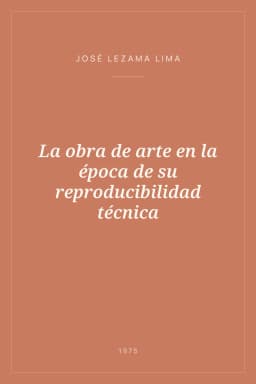 Portada de La obra de arte en la época de su reproducibilidad técnica