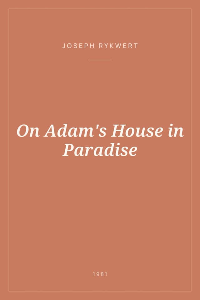 Portada de On Adam's House in Paradise