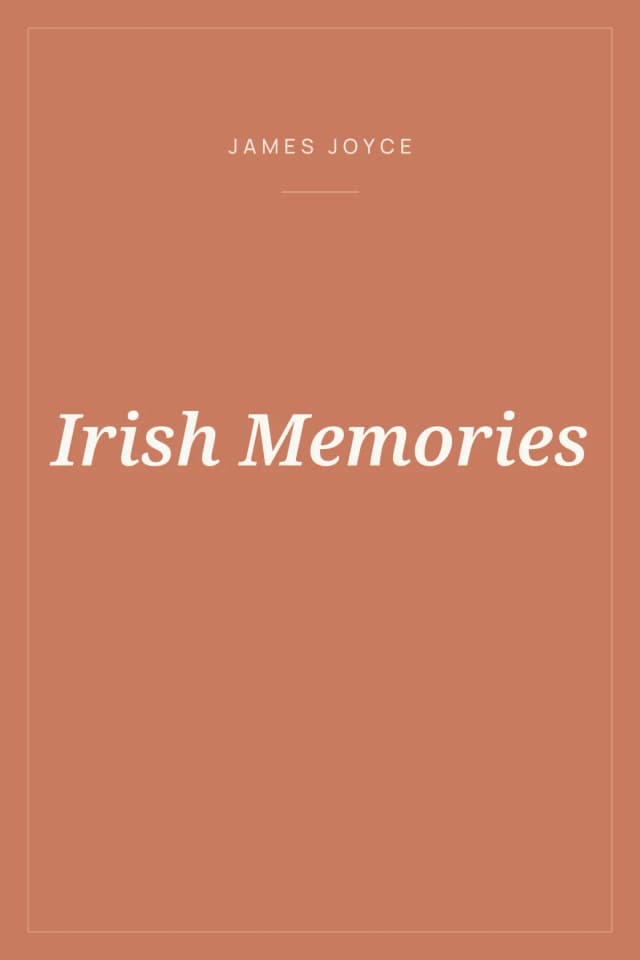 Portada de Irish Memories