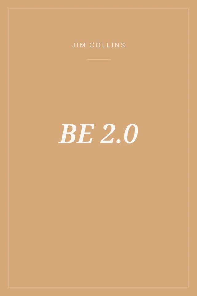 Portada de BE 2.0