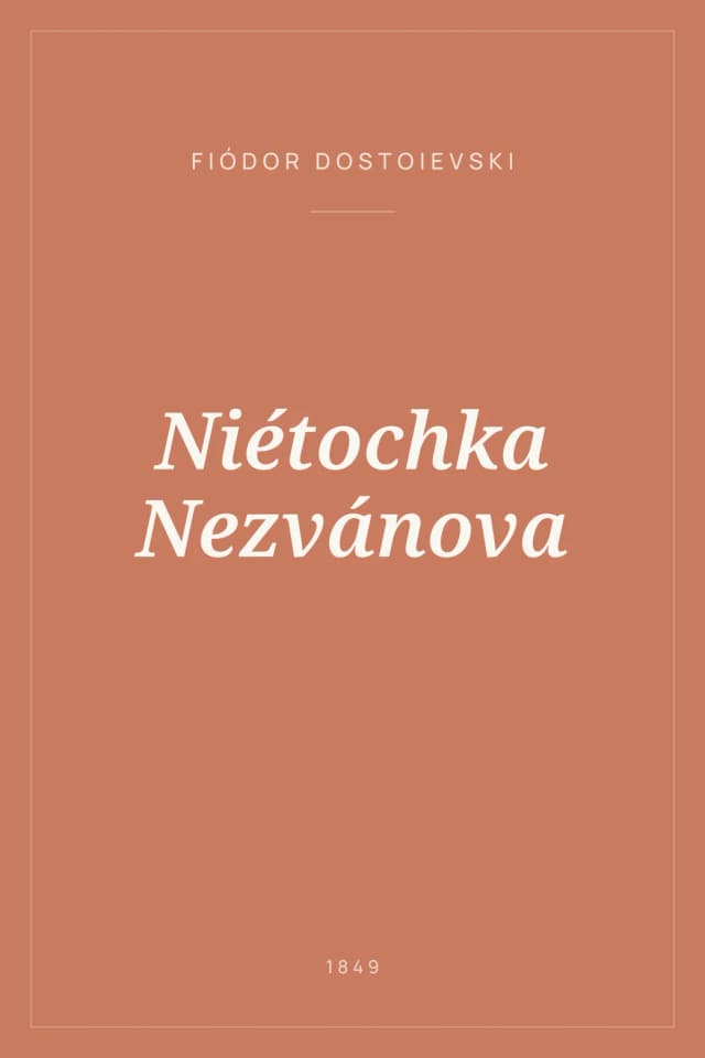 Portada de Niétochka Nezvánova