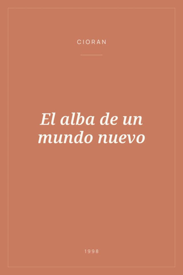 Portada de El alba de un mundo nuevo