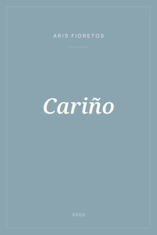 Portada de Cariño