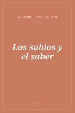 Portada de Los sabios y el saber