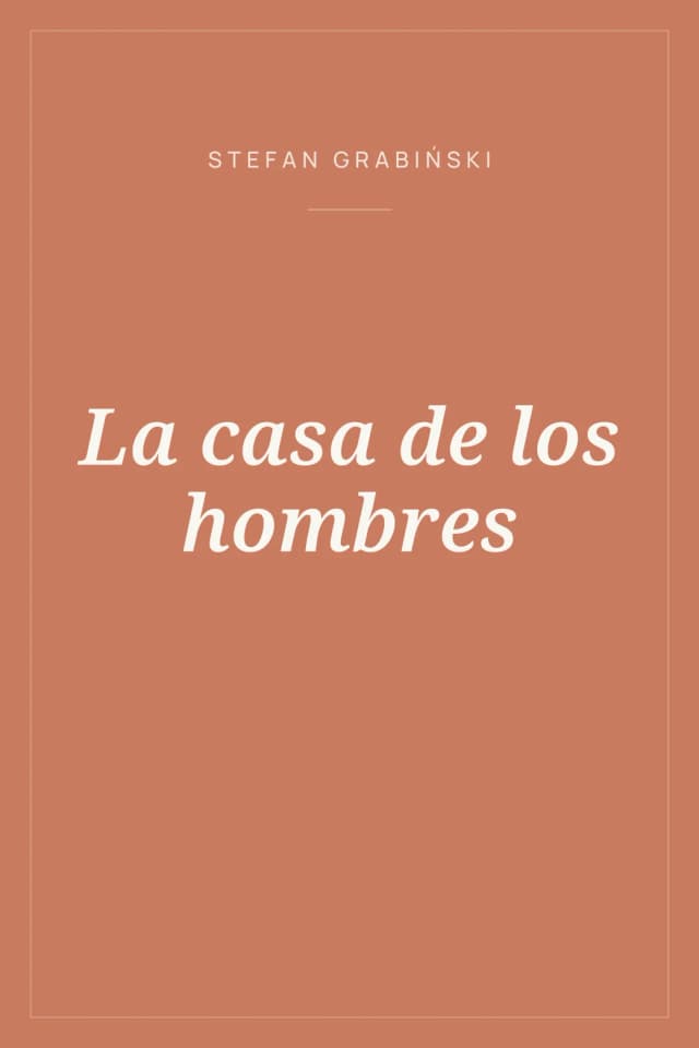 Portada de La casa de los hombres