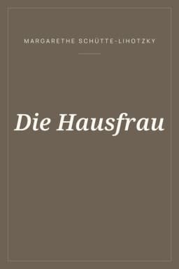 Portada de Die Hausfrau