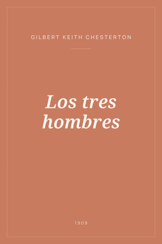 Portada de Los tres hombres