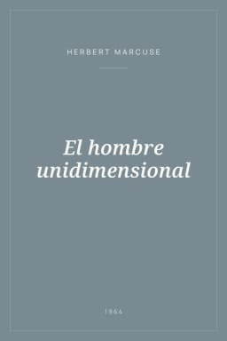 Portada de El hombre unidimensional