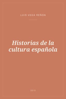 Portada de Historias de la cultura española
