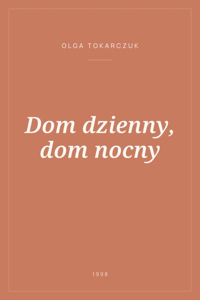 Portada de Dom dzienny, dom nocny