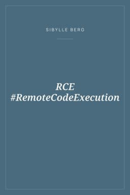 Portada de RCE #RemoteCodeExecution