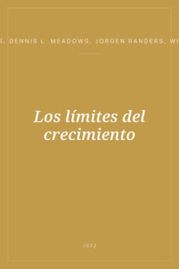 Portada de Los límites del crecimiento
