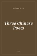 Portada de Three Chinese Poets