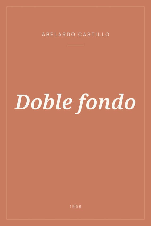 Portada de Doble fondo
