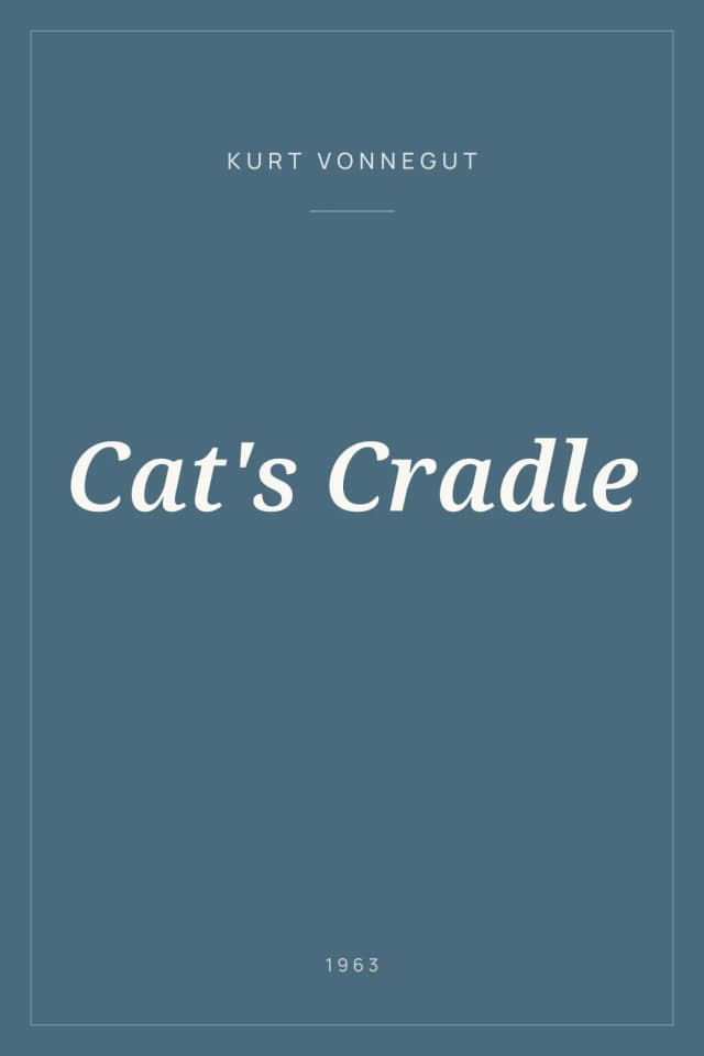 Portada de Cat's Cradle