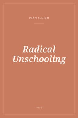 Portada de Radical Unschooling