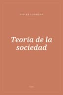 Portada de Teoría de la sociedad