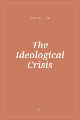 Portada de The Ideological Crisis