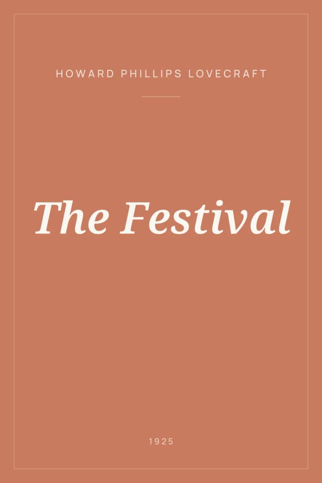 Portada de The Festival