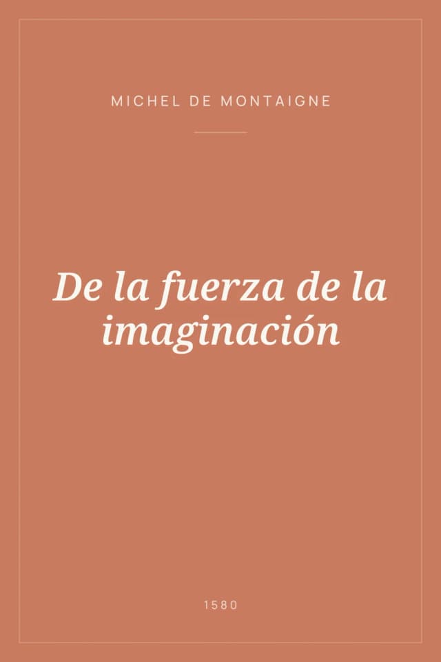 Portada de De la fuerza de la imaginación