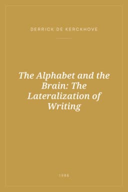 Portada de The Alphabet and the Brain: The Lateralization of Writing