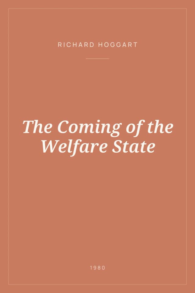 Portada de The Coming of the Welfare State