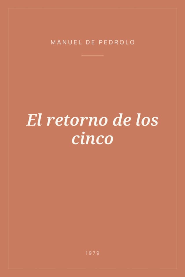 Portada de El retorno de los cinco