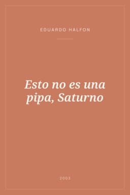 Portada de Esto no es una pipa, Saturno
