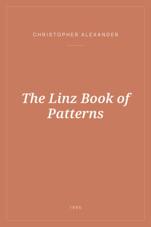Portada de The Linz Book of Patterns