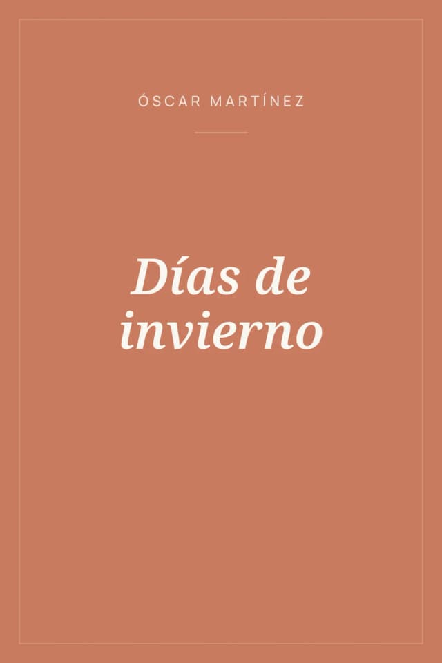 Portada de Días de invierno