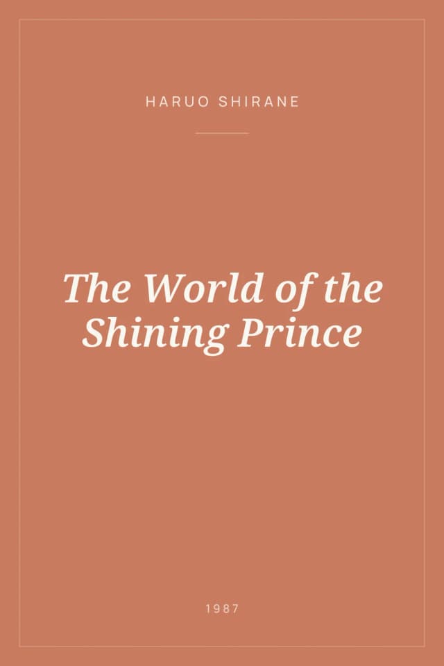Portada de The World of the Shining Prince