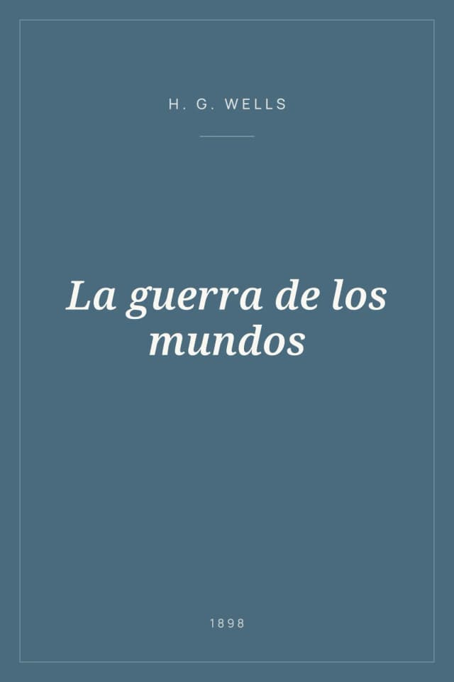 Portada de La guerra de los mundos